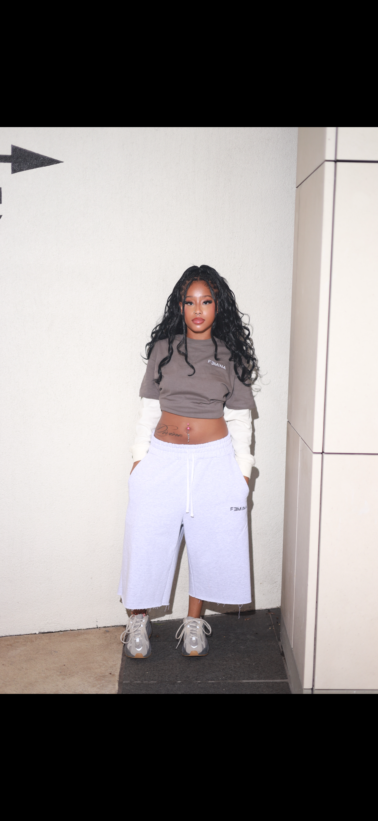 FƎMINA ESSENTIAL BAGGY SHORTS